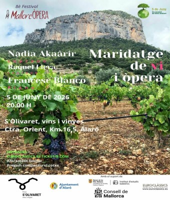 MARIDATGE DE VI I ÒPERA A S'OLIVARET en Balears, Illes