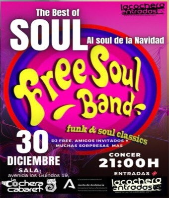 FREE SOUL BAND "AL SOUL DE LA NAVIDAD" en Málaga