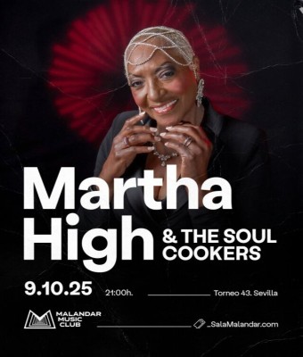 Martha High & The Soul Cookers en Sevilla