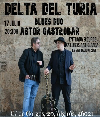 Delta del Turia blues dúo en Valencia/València