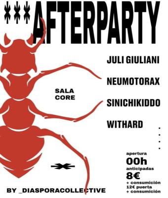 DIASPORA AFTERPARTY 07/03 en Málaga
