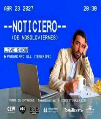 Noticiero Live Show de Nosoloviernes en Tenerife