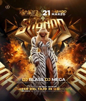 KIMBARA DLAX · SÁBADO 28MAR26 en Barcelona