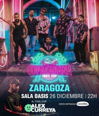 COPACABANA EN SALA OASIS en Zaragoza