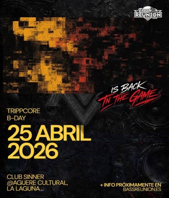 TRIPPCORE B-Day en AGUERE CULTURAL en Santa Cruz de Tenerife