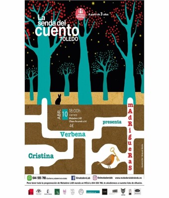  Cuentos para público familiar con CRISTINA VERBENA - "MADRIGUERAS" en Toledo