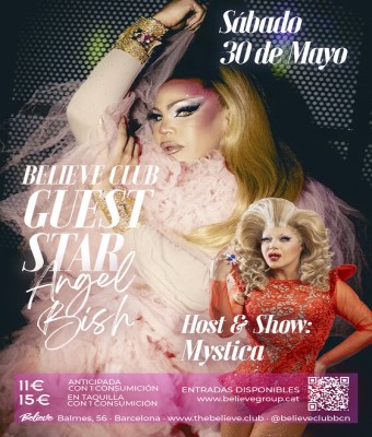 Believe Stars · Angel Bish & Mystica en Barcelona