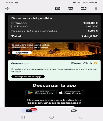 4 entradas candle light Coldplay vs imagine en Balears, Illes
