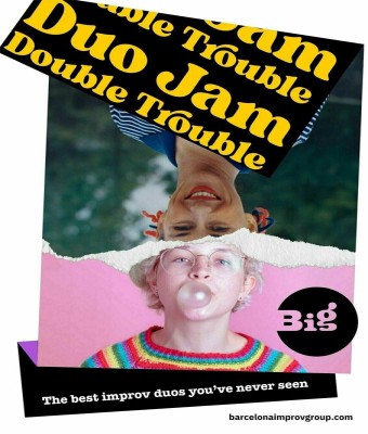 Double Trouble: Duo Improv Jam • Inglés en Barcelona