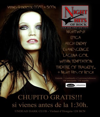 Night Hits Of Rock en Barcelona