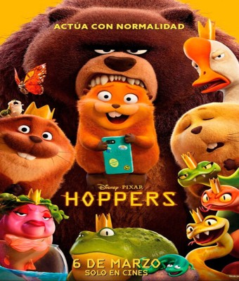 "HOPPERS" en CINE AVENIDA Pedrajas en Valladolid
