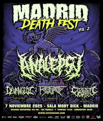 Madrid Death Fest Vol 2 - Analepsy Devangelic Resurge Cerebral Vortex en Madrid