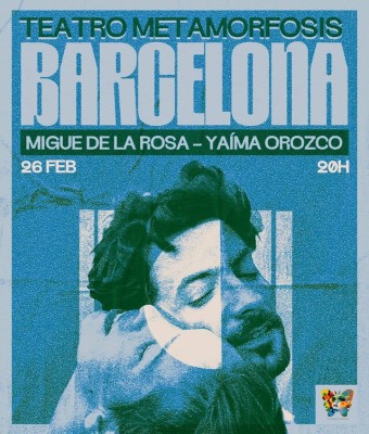Migue de la Rosa y Yaíma Orozco  en Barcelona