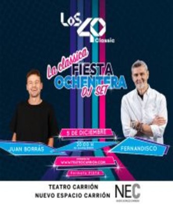 La Clássica Fiesta Ochentera de LOS40 en VALLADOLID
