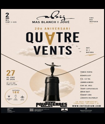 A Quatre Vents - 20 aniversari Mas Blanch i Jové en Lleida