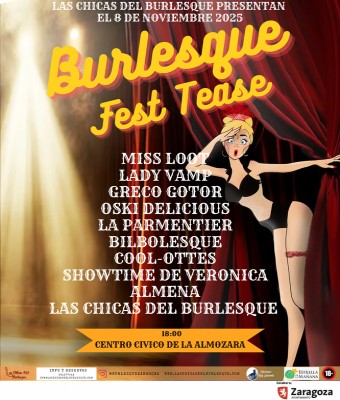 Burlesque Fest Tease en Zaragoza