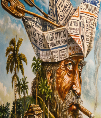 Exposición Carmelo González. Pinturas al Acrílico