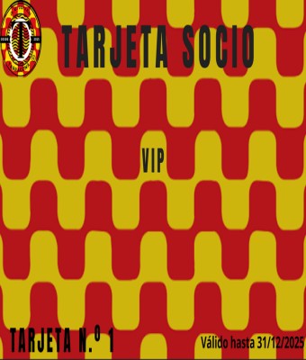 TARJETA SOCIO VIP  en Tarragona