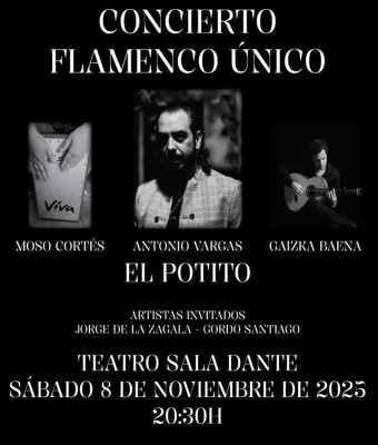 Concierto Flamenco Unico en Balears, Illes