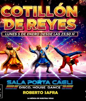 COTILLON DE REYES disco, House Dance en Valladolid