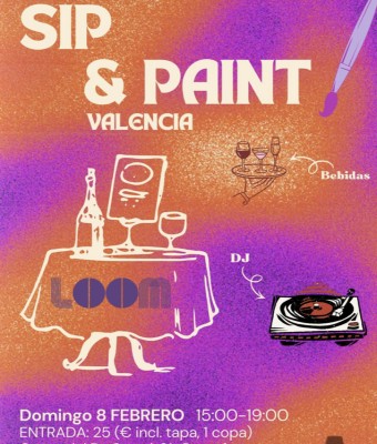 SIP AND PAINT en Valencia/València
