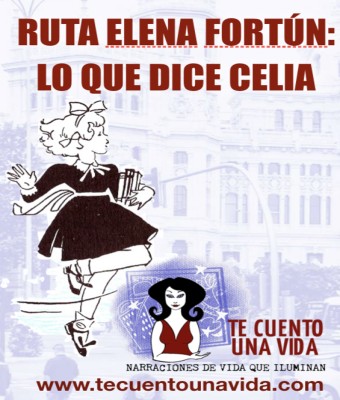 Ruta Elena Fortún, lo que dice Celia. Una narración que une cuatro generaciones. en Madrid