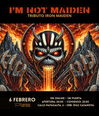  Im Not Maiden en Canarias en Vivo en Palmas, Las