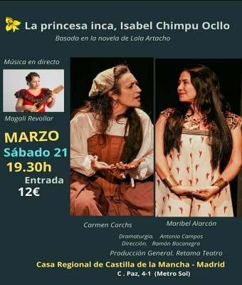 'La princesa Chimpu Ocllo' en Madrid