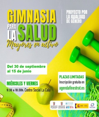 GIMNASIA PARA LA SALUD, MAYORES EN ACTIVO EN LA CALA DE FINESTRAT en Alicante