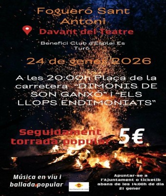 Fogueró de Sant Antoni en Balears, Illes