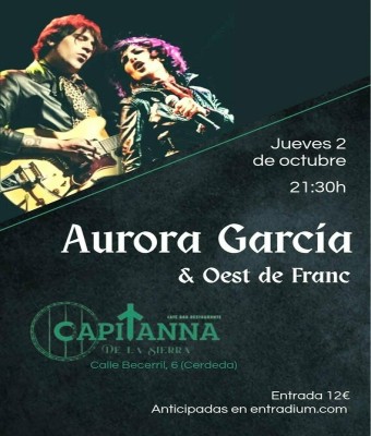 Aurora Garcia y Oest de Frank en Cerceda-Madrid