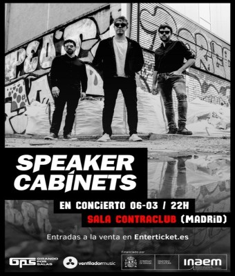 Concierto GPS16 Speaker Cabinets en Sala Contraclub (Madrid)