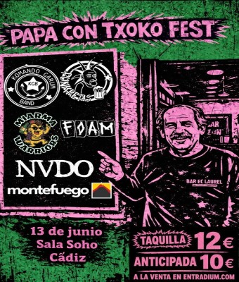 Papa Kon Txoko Fest en Cádiz
