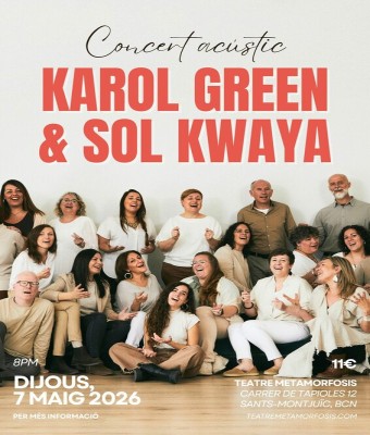 Karol Green & Sol Kwaya en Barcelona
