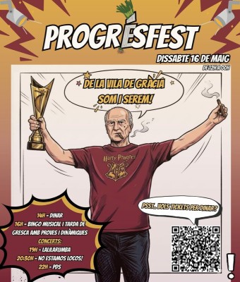 ProgresFest 2026 - 16 de maig en Barcelona