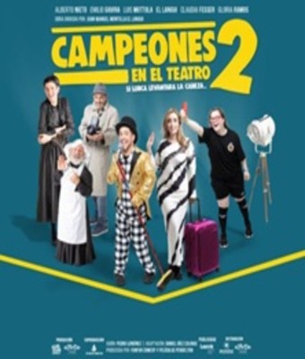 Campeones en el teatro 2 en ALGUAZAS