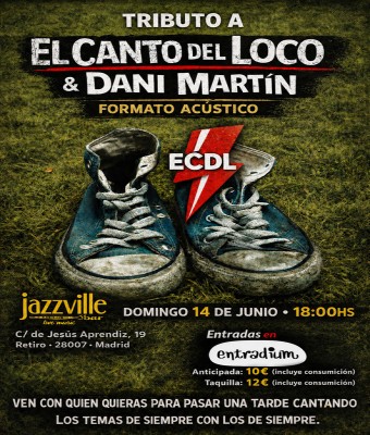 Tributo ECDL y Dani Martín en JAZZVILLE Madrid