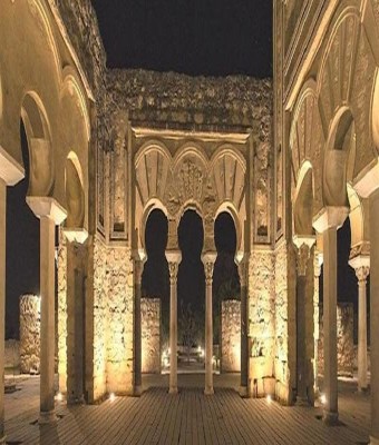 Medina Azahara al anochecer (sin traslado desde Córdoba) en CORDOBA