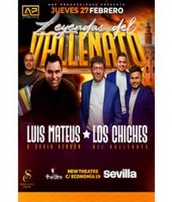 Leyendas del Vallenato en Sevilla - Sala New Theatre