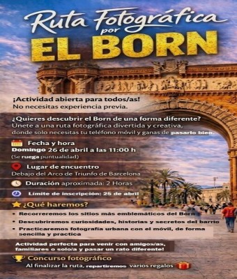 Ruta Fotográfica por El Born en Barcelona