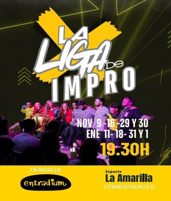 La liga de Impro Espacio La Amarilla en Málaga