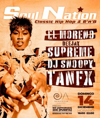 SOUL NATION (Classic Hip Hop And RnB) en Santa Cruz de Tenerife