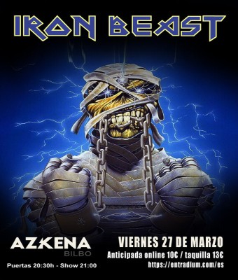 Iron Beast (Iron Maiden tribute) en Bizkaia