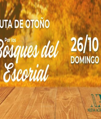 Ruta de Otoño: Por los bosques del Escorial en Madrid