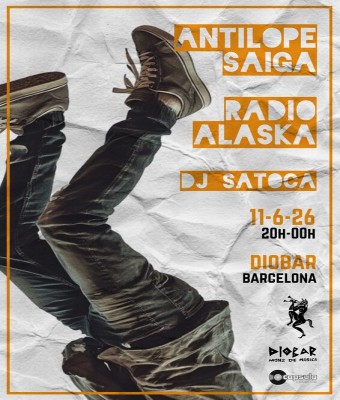 Doble o Nada ::: Antílope Saiga + Radio-Alaska en Barcelona