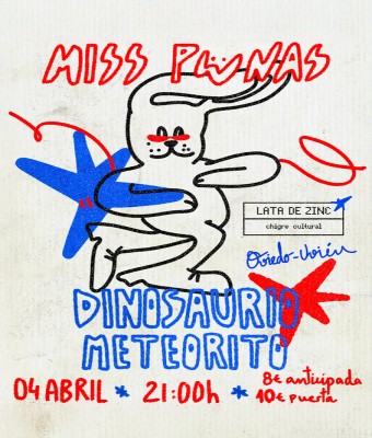 Miss Penas + Dinosaurio Meteorito en Asturias