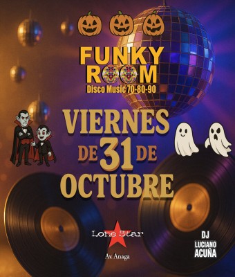  FUNKY ROOM HALLOWEEN NIGHT — TENERIFE  en Santa Cruz de Tenerife