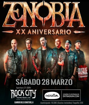 Shows XX Aniversario Zenobia en Bilbao en Bizkaia