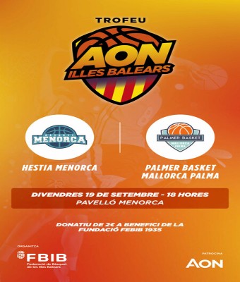 FBIB - HESTIA MENORCA - PALMER BASKET MALLORCA PALMA en Balears, Illes