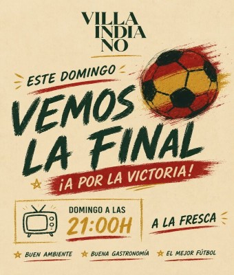 PRE-COMPRA TU MENÚ NITS PARA VER LA FINAL DEL MUNDIAL  en Valencia/València